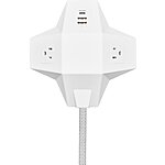 Insignia Outlets & Surge Protector: 2-Outlet/3-USB Desktop Power Strip $11 &amp; More + Free S&amp;H