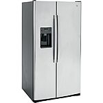 Select Lowe's Stores: GE 25.3-cu ft Side-by-Side Refrigerator (Stainless Steel) $924 + Free Store Pickup