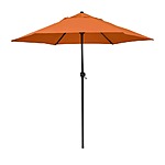 9 ft. Astella Steel Market Push Tilt Patio Umbrella (Orange) $30.53 &amp; More + Free Shipping