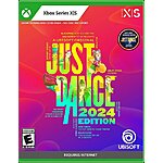 Just Dance 2024 Edition: Digital Code in Box (Nintendo Switch or Xbox Series X|S) $20 + Free Shipping