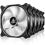 Antec High Performance 3-Pin Computer Case Fans: 3-Pack 140mm $19, 5-Pack 120mm $16