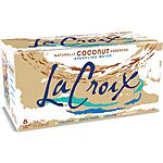 8-Pack 12-Oz LaCroix Naturally Sparkling Water (Coconut) $2.50