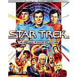 Star Trek: The Original 4-Movie Collection (4K Ultra HD + Blu-Ray + Digital) $28