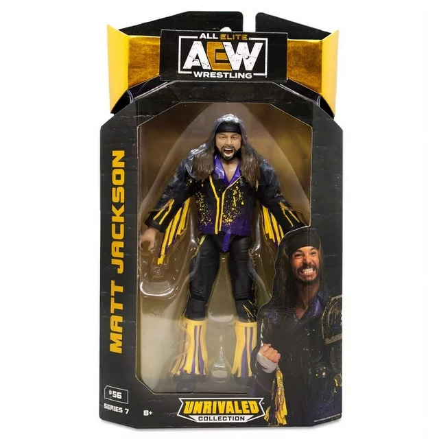 6.5” All Elite Wrestling Unrivaled Matt Jackson or Chris Jericho Action Figures From $4.07 + Free S&H w/ Walmart+ or $35+