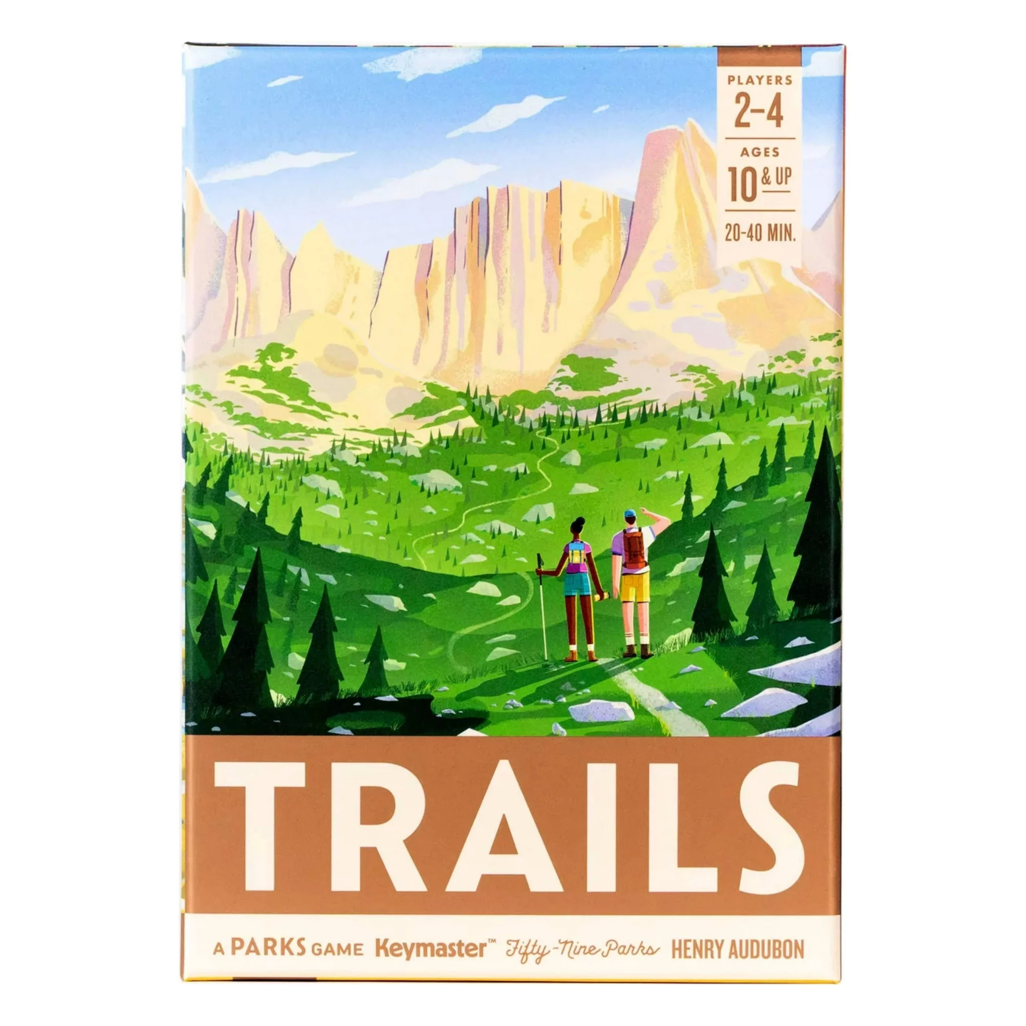 Keymaster Games Trails: A Parks Strategy Board Game  $12.50  + Free S&H w/ Walmart+ or $35+