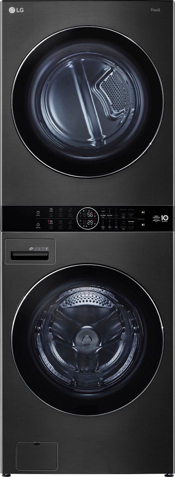 LG 4.5 Cu. Ft. HE Smart Front Load Washer & 7.4 Cu. Ft. Electric Dryer WashTower w/ Steam & Ventless Dryer $1,200 + Free Store Pickup at Best Buy or $29.99 Delivery
