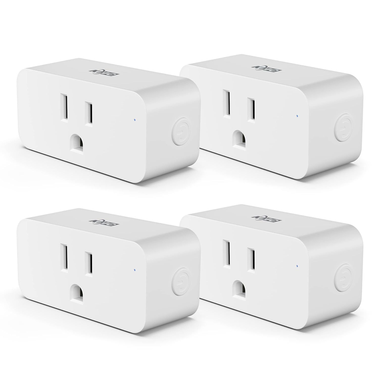 4-Pack KMC Slim Low-Profile Wi-Fi Smart Plugs $10.24 + Free Shipping w/ Prime or on $35+