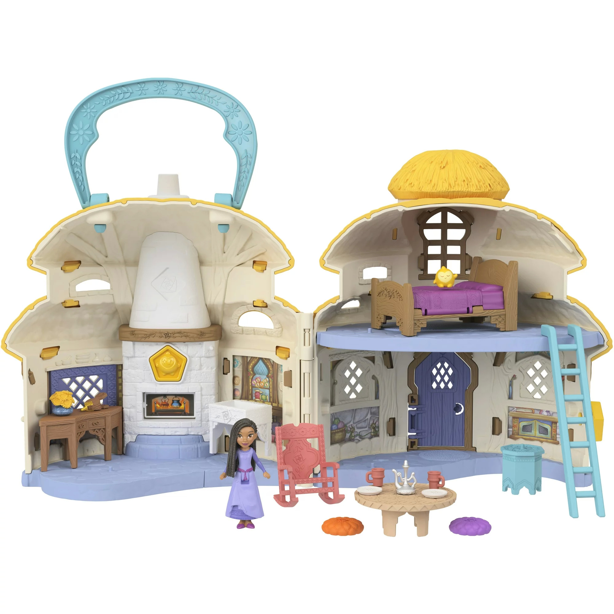 Disney Wish Cottage Home Playset $5.08 & Mattel Disney Wish Rosas Castle Dollhouse Playset $13.90 + Free Shipping w/ Walmart+ or $35+