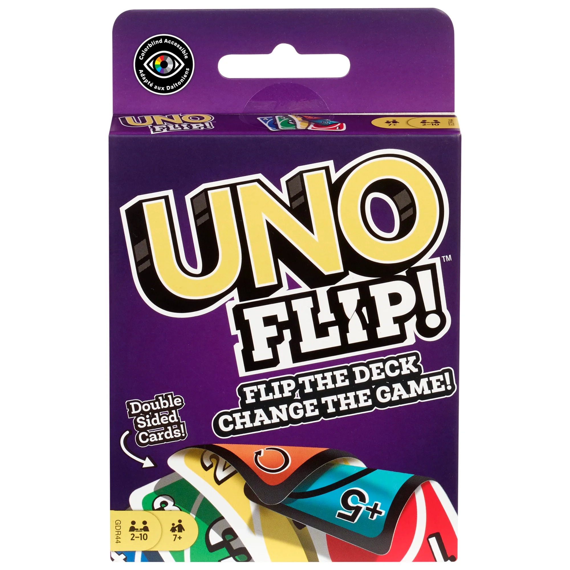UNO FLIP! Double Sided Card Game $6 + Free Shipping w/ Walmart+ or on $35+