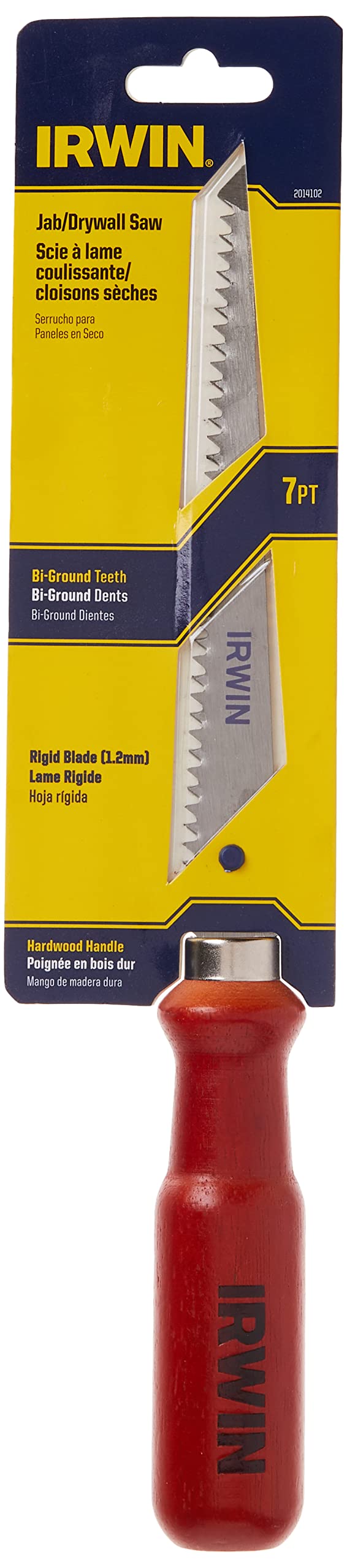 Allway Soft-Grip Drywall Jab Saw – 6.5-Inch Blade For Easy Switch & Outlet Cutouts