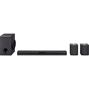 Lg 4.1 channel discount soundbar surround system
