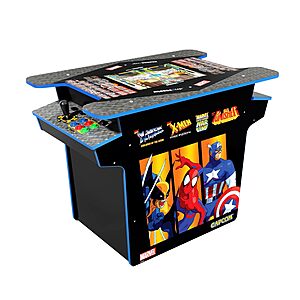 Arcade 1Up Arcade1Up X-Men 4 Player Arcade Machine (with Riser & Stool) -  Electronic Games