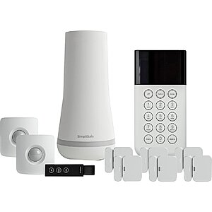 SimpliSafe Shield Home Security System  (White) $127 + Free Shipping