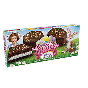 10-Count Little Debbie Easter Basket Chocolate Snack Cakes $  2 + Free Shipping w/ Walmart+ or $  35+