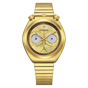 38mm Citizen Quartz Star Wars C-3PO Gold Tone Men's Watch $112.51 + Free Shipping