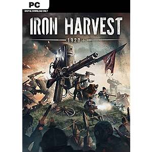 Iron Harvest (PC Digital Download): Standard Edition $  2.10, Deluxe Edition $  4