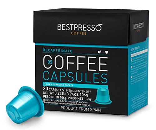 120 pod Bestpresso Decaffeinato Coffee for Nespresso *Original Machine $18.49