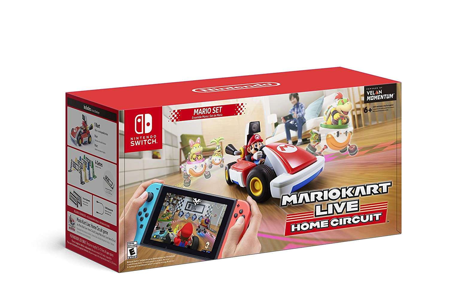 Mario Kart Live: Home Circuit - (YMMV + B&M) Mario Set, Nintendo, Nintendo Switch 00045496882839 - Walmart.com $30