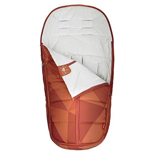 Amazon: Diono All Weather Stroller Footmuff, Universal Fit from Baby to Toddler with Cozy Super Soft Padding, Weatherproof, Water Resistant Lining, Orange Facet $16.9