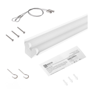 Hyper Tough 4 ft 3200 Lumen LED Shop Light with Motion White 15
