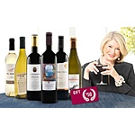 Six Bottles of 90+ Point Award-Winning Wine Selected by Martha Stewart, a $50 Gift Voucher, and One Year of Martha Stewart Living Magazine - $40 w/$10 off code @ Groupon