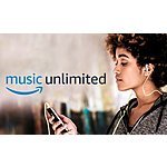 2-Month Amazon Music Unlimited Trial Free (New Subscribers Only)