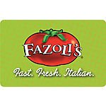 $25 Fazoli's Gift Card + $5 Bonus Coupon - FREE Mail Delivery svmgiftcards via eBay