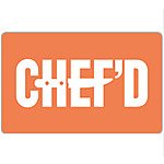 $40 chef'd gift card for $30 + free email delivery @ eBay