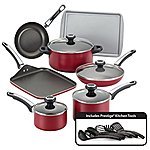17-Pc Faberware high performance Nonstick Cookware Set + $15 in Kohls Cash $43.99 after 20% coupon &amp; rebate + free shipping @ KOHL'S