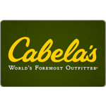 $100 Cabela's GC for $83 + email delivery @ ppdg