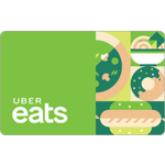 $50 Uber Eats Gift Card (Email Delivery) $45