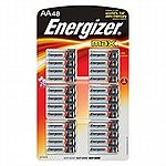 48-Count Energizer Max Alkaline AA Batteries $10.55 + Free Shipping