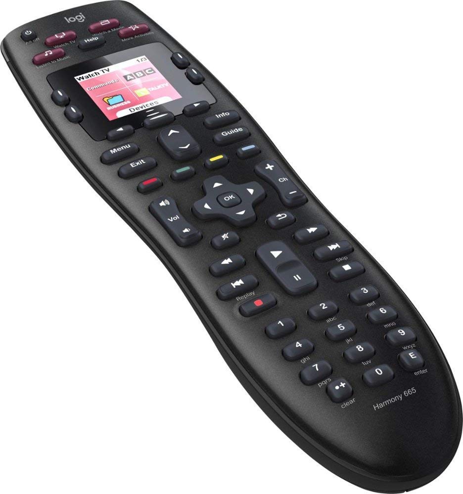 Logitech Harmony 665 Advanced Remote Control $39.99 from Amazon