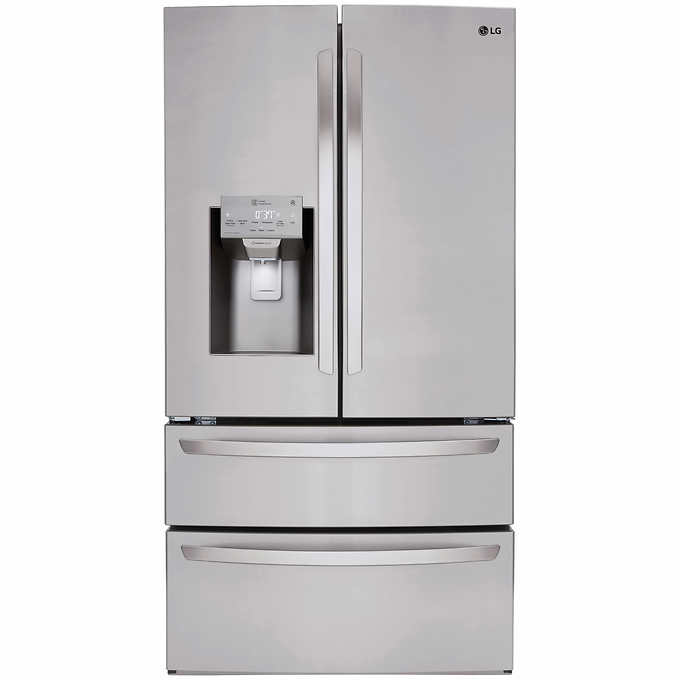 LG 28 cu. ft. Ultra-Capacity 4-Door French Door Refrigerator $2099.99