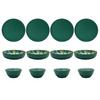 12-Piece Mainstays by Becky G. &amp;amp; Alejandra Bamboo Melamine Dinnerware Set (3 Colors) $13.88 + Free S&amp;amp;H w/ Walmart+ or on $35+