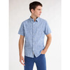 Free Assembly Men's Print Cotton Chambray Short-Sleeve Button-Up Shirt from $6.04 + Free S&amp;amp;H w/ Walmart+ or on $35+