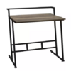33&amp;quot; Household Essentials Rectangular Writing Desk w/ Open Storage (Gray) $21.44