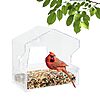 Perky-Pet Wild Bird 0.5 lb Plastic Window Bird Feeder  $5.25 + Free Shipping w/ Prime or on $35+