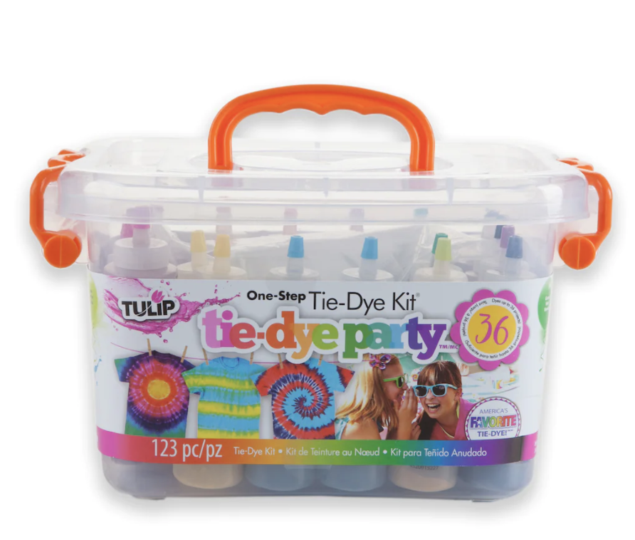 Tulip Tie-Dye Party One-Step Tie-Dye Kit $10, Tulip Small One-Step Tie-Dye Kit $4, More + Free Curbside Pickup at Michael's or FS on $59+