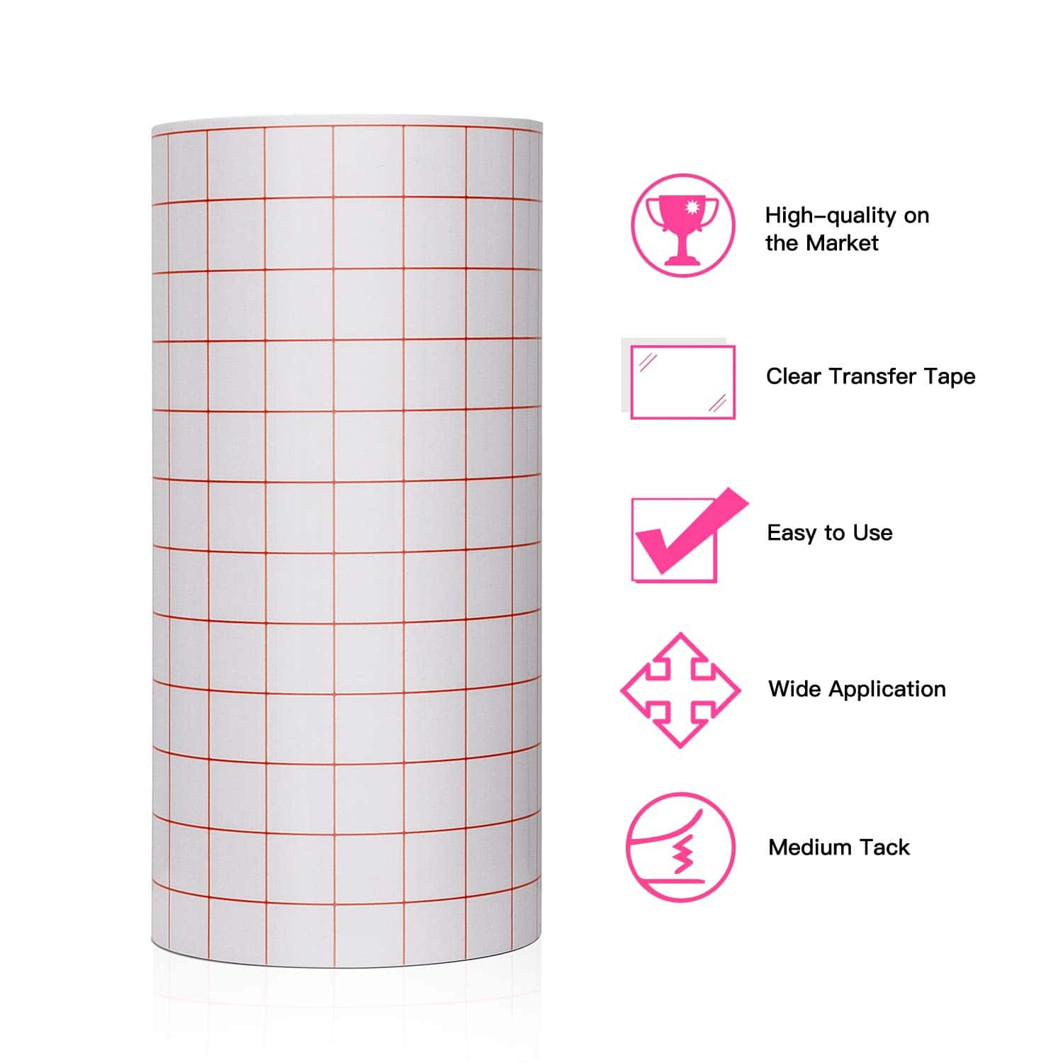 6"x50' Transfer Tape for Vinyl $7.92, 12"x30' Transfer Tape for Vinyl $9.07 + Free Shipping w/ Prime or $25+