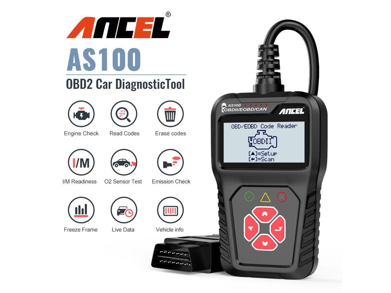 Ancel as100 obd2 инструкция на русском
