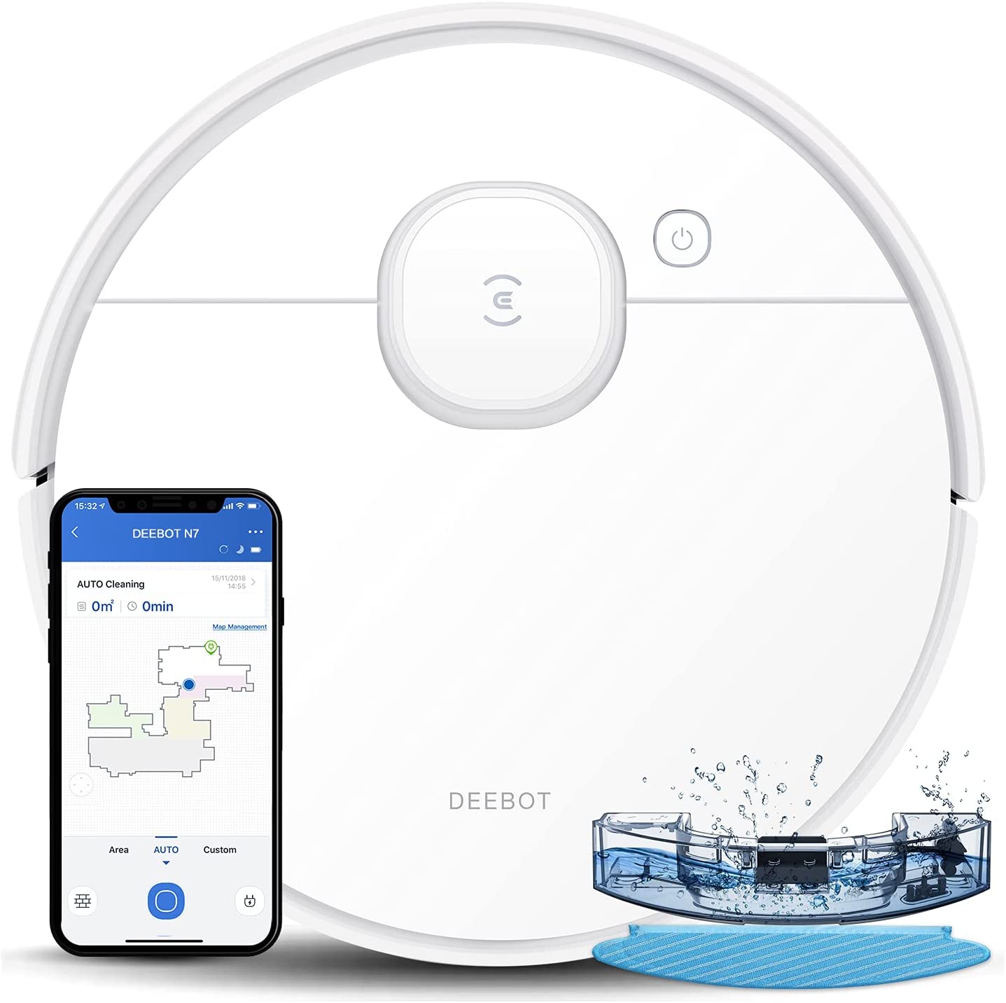 Ecovacs Deebot OZMO N7 Robot Vacuum and Mop Cleaner $299.99 + Free Shipping