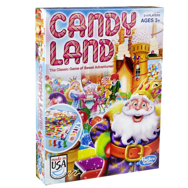 Hasbro Candy Land Board Game $5.97 + Free Store Pickup at Walmart or Free Shipping w/ Walmart+ or $35+
