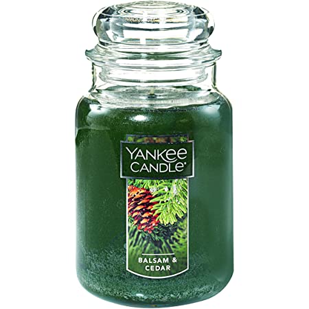 22-Oz Yankee Candle (Balsam & Cedar, Red Apple Wreath) $12 + Free Shipping w/ Prime or $25+