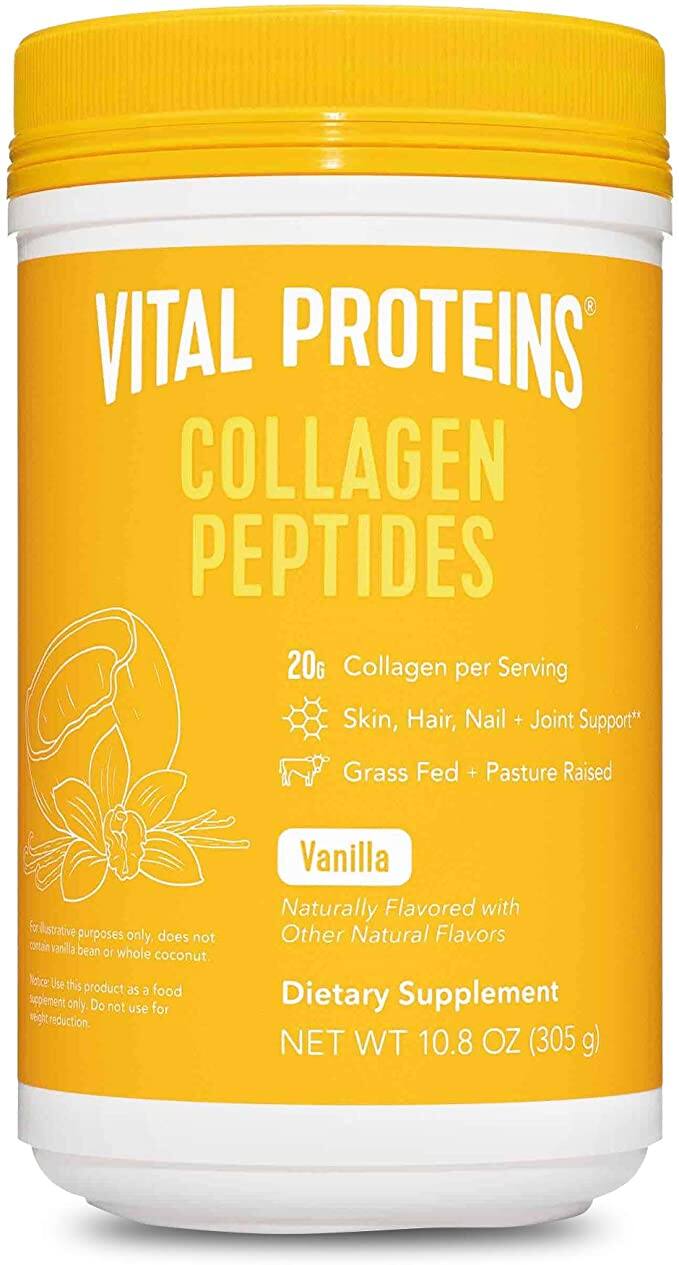 Vital Proteins 10.8-Oz Collagen Peptides Powder Supplement (Vanilla) $22.75 w/ S&S + FS w/ Prime or on $25+