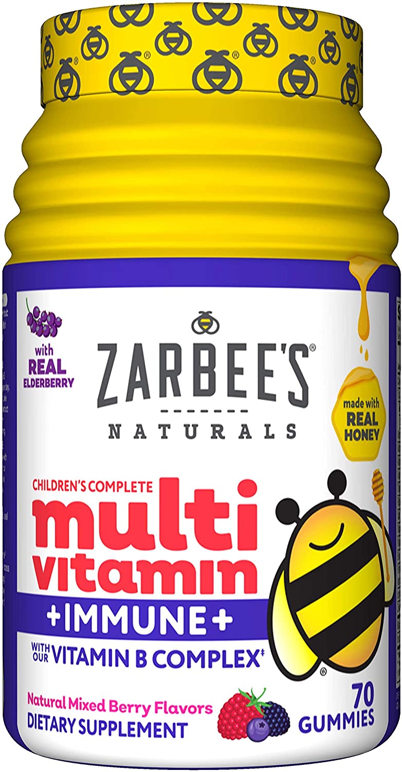 70-Count Zarbee's Naturals Children's Complex Multivitamin + Immune Gummies $10.25 w/ S&S + Free Shipping w/ Prime or $25+ $10.24