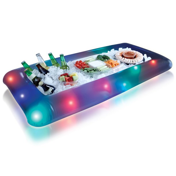 PoolCandy Illuminated LED Buffet Snack Cooler $5.28 + Free Shipping w/ Walmart+ or $35+