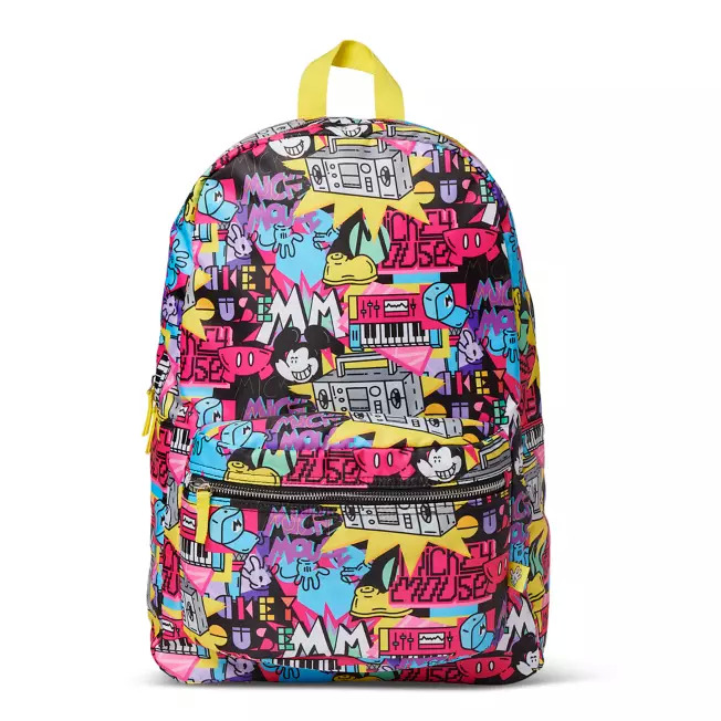 Disney Artist Series: Mickey Mouse Backpack by Rafael Faria $16, Mickey Mouse Backpack by Deborah Salles $16 + Free Shipping