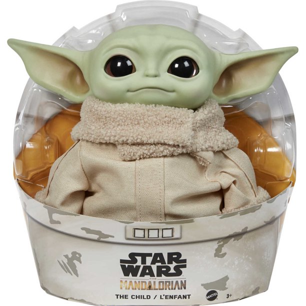 11" Star Wars The Mandalorian The Child Plush Toy $14 + Free Shipping w/ Walmart+ or $35+