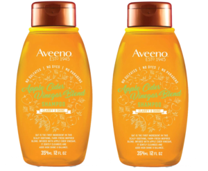 12-Oz Aveeno Apple Cider Vinegar Shampoo 2 for $8.90 ($4.45 Each), 12-Oz Aveeno Fresh Greens Blend Conditioner 2 for $9.44 ($4.72 Each), More + FS w/ Prime or $25+